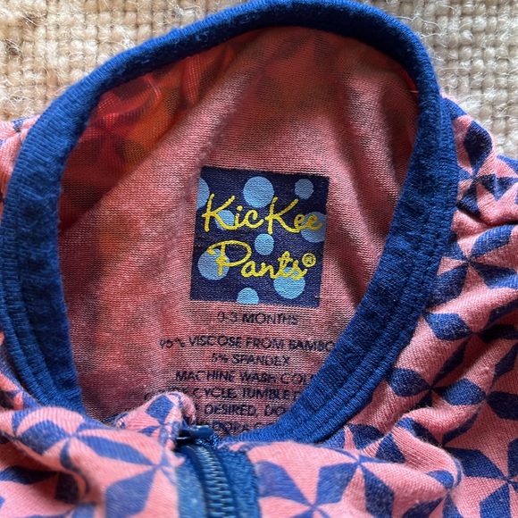 Kickee Pants long-sleeve onesie/sleeper - Picture 4 of 5
